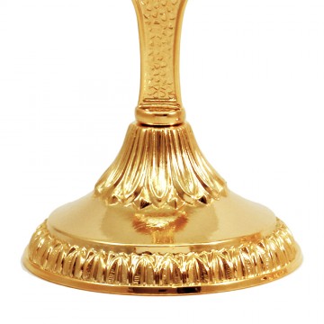 Monstrance in gold plated...