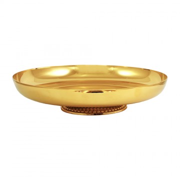 Short Ciborium in Golden Brass