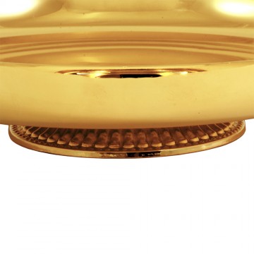 Short Ciborium in Golden Brass