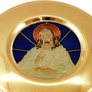 Host Box in Gold-plated Brass