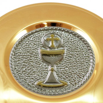Host Pyx with Chalice Plaque