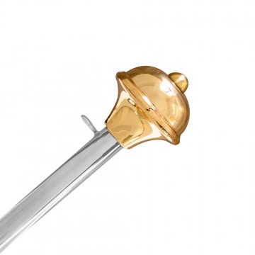 Banner Holder in Bicolor Brass