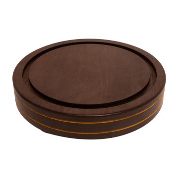 Glass Bell with Inlaid Base...