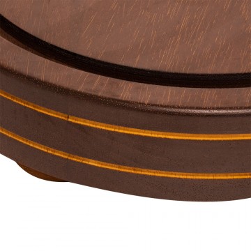 Glass Bell with Inlaid Base...