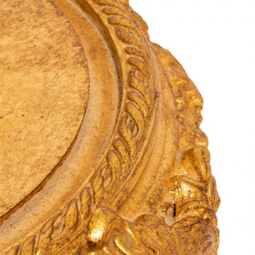 Glass Bell with Baroque Base