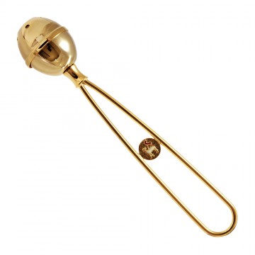 Aspergillum in Brass with Lamb