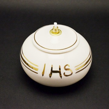 Ceramic Lamp with JHS Symbol