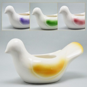 Ceramic Dove-shaped Candle...