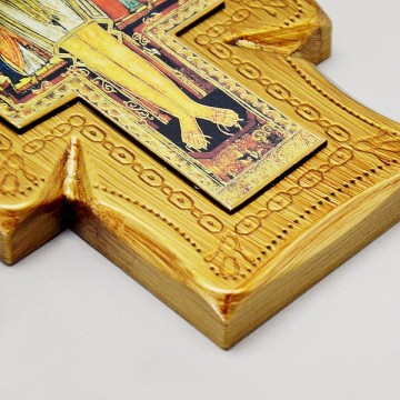 Saint Damian Crucifix in Wood