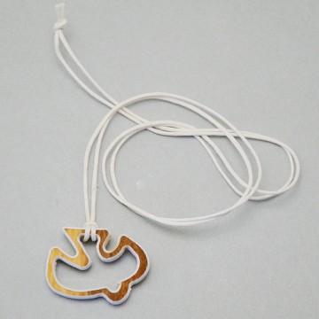 Necklace with Dove Pendant