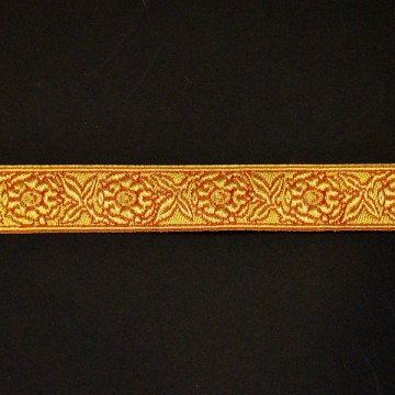Border Trim with Flower 2.5 cm