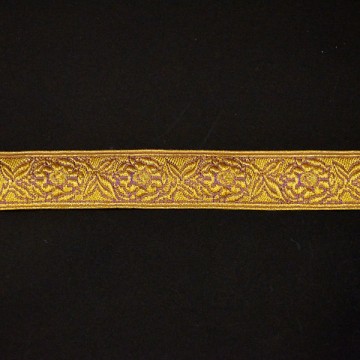 Border Trim with Flower 2.5 cm