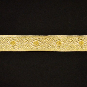 Border Trim with Flower 2.5 cm