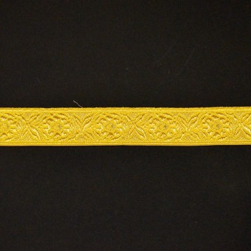 Border Trim with Flower 2.5 cm