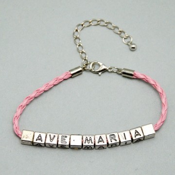 Colored Bracelet Ave Maria