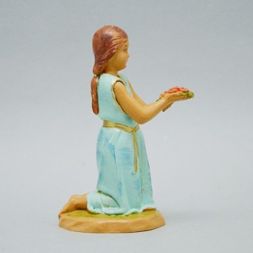 Statue Girl on Her Knees...