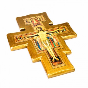 Saint Damian Crucifix 45 x 34