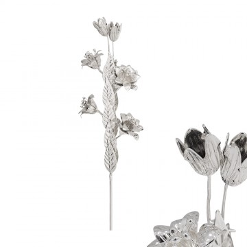Silver Lily for Statue 20 cm