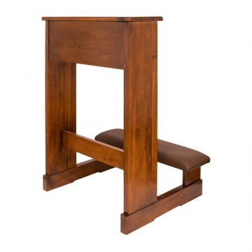 Padded Kneeler in Wood