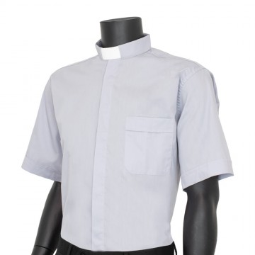 Short-sleeved Clergy Shirt...
