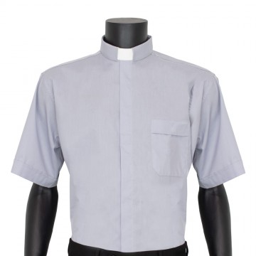 Short-sleeved Clergy Shirt...