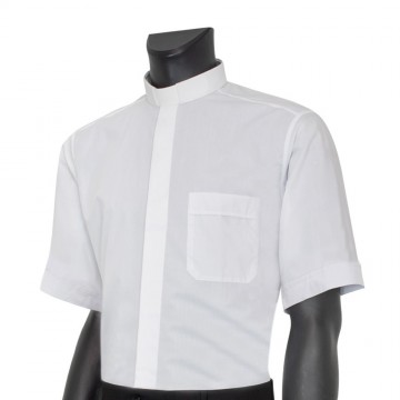 Short-sleeved Clergy Shirt...