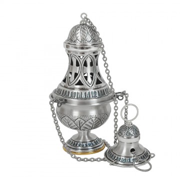 Thurible and Boat in Brass