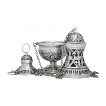 Thurible and Boat in Brass