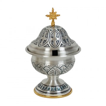 Thurible and Boat in Brass