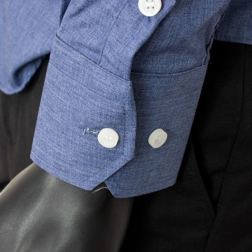 Clerical Shirt Cotton Blend...