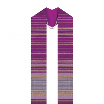 Striped Liturgical Stole in...