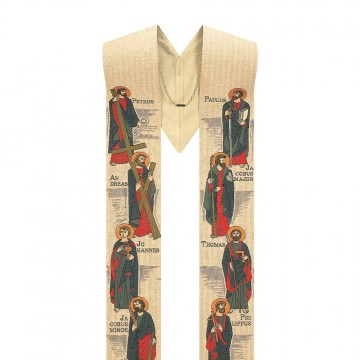 Priest Stole with Twelve...