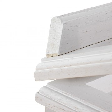 Book Stand in White Wood