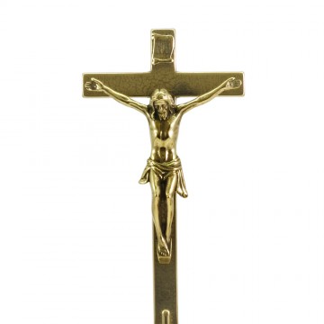 Altar Cross in Polished Brass