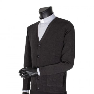 Clergy Cardigan in Wool Blend