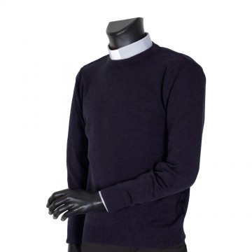 Clergy Sweater in Wool Blend