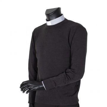 Clergy Sweater in Wool Blend