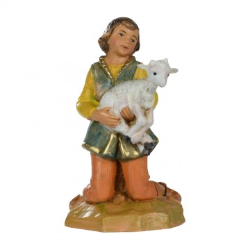 Statue Boy with Goat...