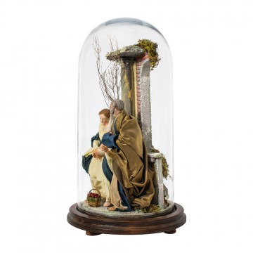 Holy Family in a Glass Dome...