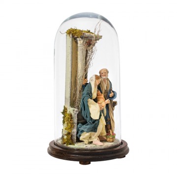 Holy Family in a Glass Dome...