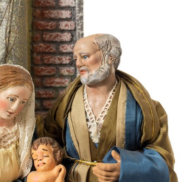 Holy Family in a Glass Dome...