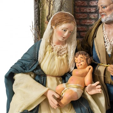 Holy Family in a Glass Dome...