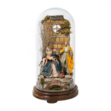 Glass Dome 25X50 cm with...