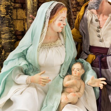 Holy Family in Terracotta...