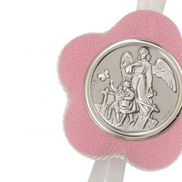 Flower-shaped Crib Medal...