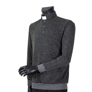 Clergyman Polo in Viscose...