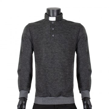 Clergyman Polo in Viscose...