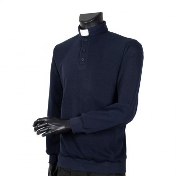 Clergyman Polo in Viscose...