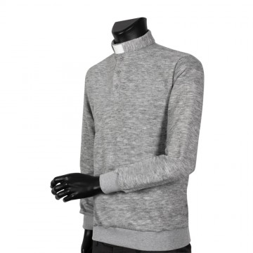 Clergyman Polo in Viscose...