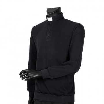 Clergyman Polo in Viscose...